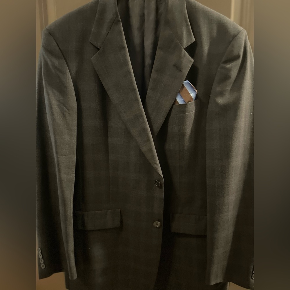 MENS 42L HART SCHAFFNER & MARX SPORT JACKET.